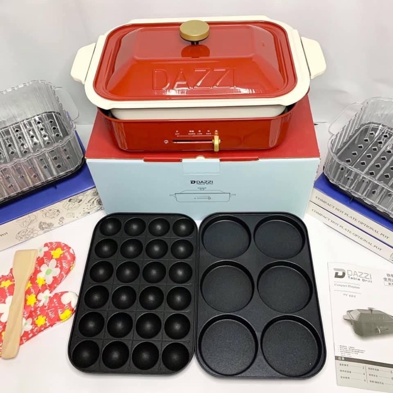 BẾP LẨU NƯỚNG ĐA NĂNG DAZZI 6 IN 1