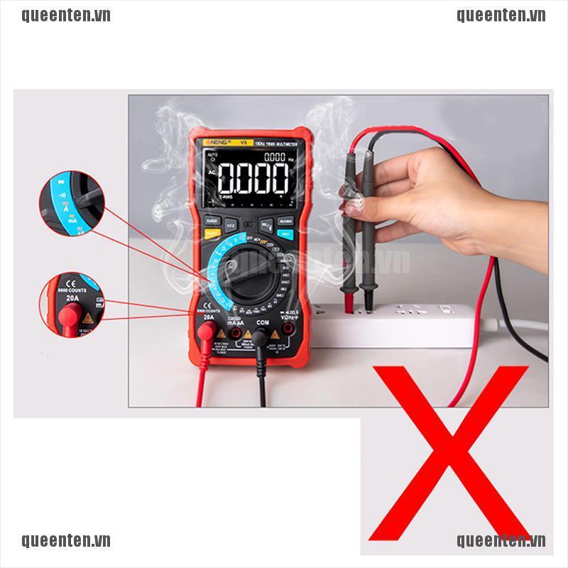 ANENG 620A Digital Smart Multimeter Testers 6000 Counts True Capacitance Meter QUVN