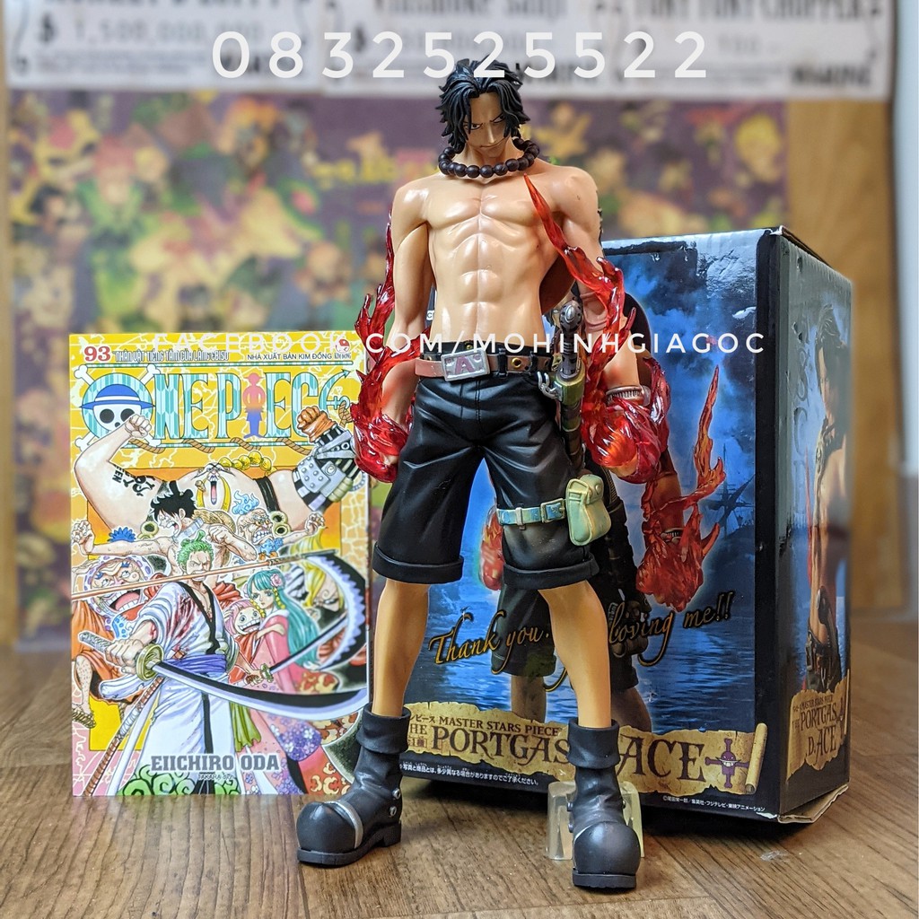 ( SẵnVN) Mô hình nhân vật Hỏa quyền Ace - Anh của Luffy - Truy tìm kho báu hải tặc One Piece