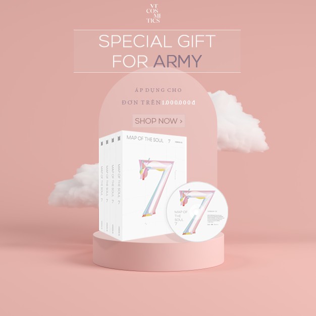 [ FREE GIFT ] ALBUM BTS MOST 7 + POSTER NGUYÊN SEAL