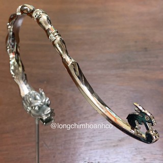 Móc inox đầu rồng chạm đốt trúc thỏ lồng than mi lửa chào mào