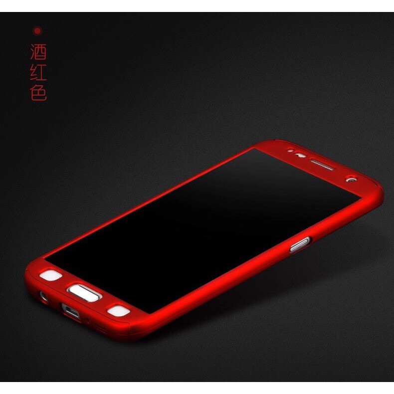 Ốp điện thoại bảo vệ 360 độ cho Samsung Galaxy A7 A6 A8 J4 J6 J8 Plus 2018 A5 A7 2017