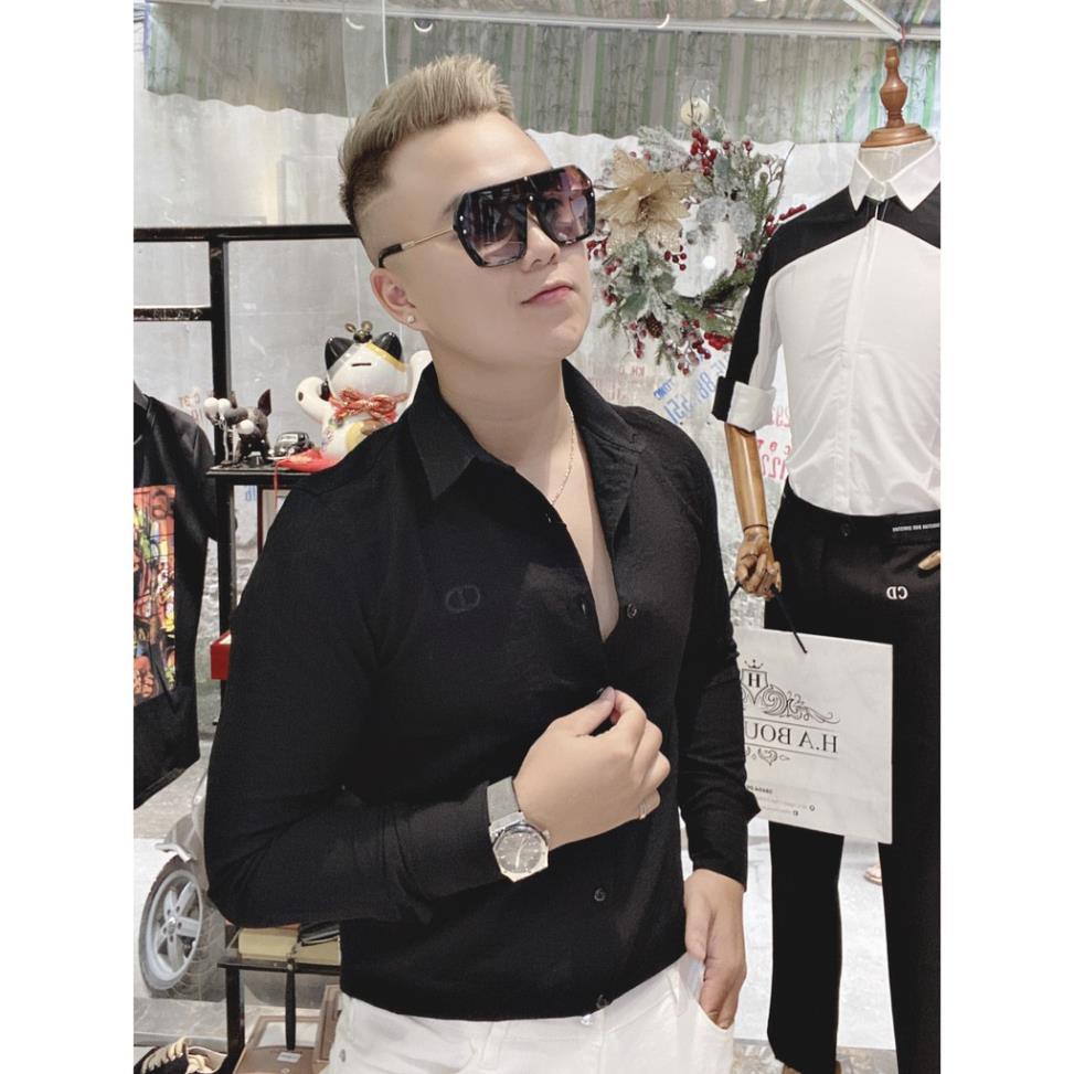 Áo sơ mi nam dài tay chất đũi siêu mát 3 màu dáng hàn quốc linen xước MS-02 | BigBuy360 - bigbuy360.vn