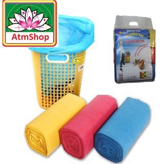 2kg Túi đựng rác Đại HOàng Nguyên 3 màu 64cm x 78cm - atmshop