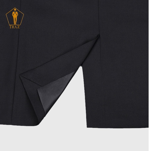 Bộ Đồ Veston Nam TRAZ Màu Đen 1, 6 Nút Phom Ôm Hàn Quốc Slim Fit Luxury(có bụng hoặc cao tăng 1 đến 2 size)