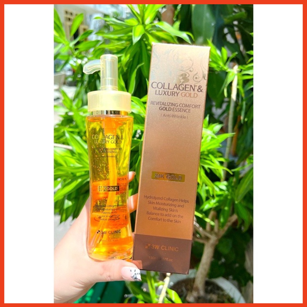Serum Tinh Chất Collagen & Luxury Gold 3W CLINIC