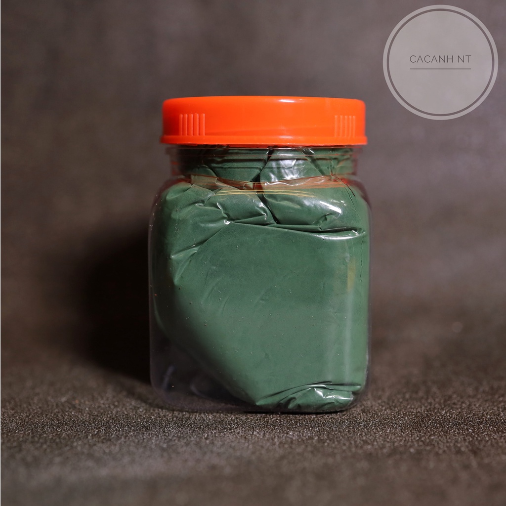 Tảo bột spirulina thức ăn cá cảnh , artemia , bo bo 100g