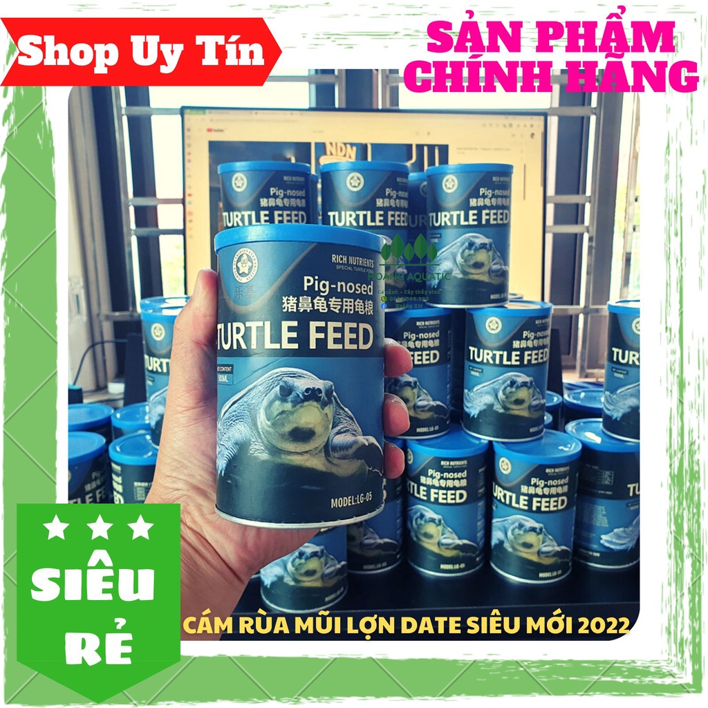 Thức Ăn Tổng Hợp Cho Rùa Mũi Lợn, Mũi Heo - Pig-Nosed Turtle feed (Date 2025)