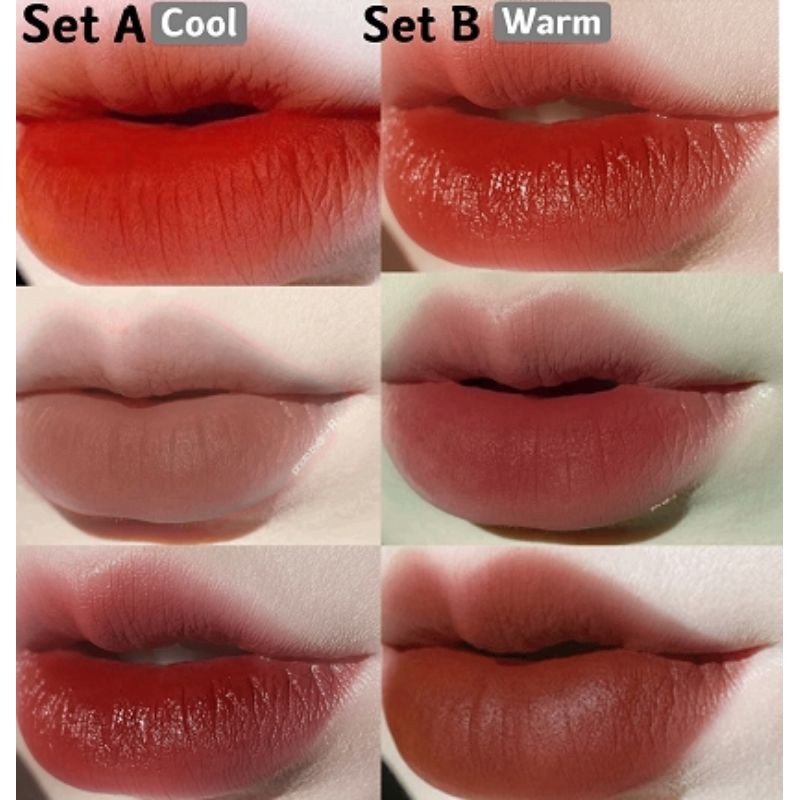 (hàng Mới Về) Set 3 Son Môi Mini Hình Trái Tim Thương Hiệu Herorange | BigBuy360 - bigbuy360.vn