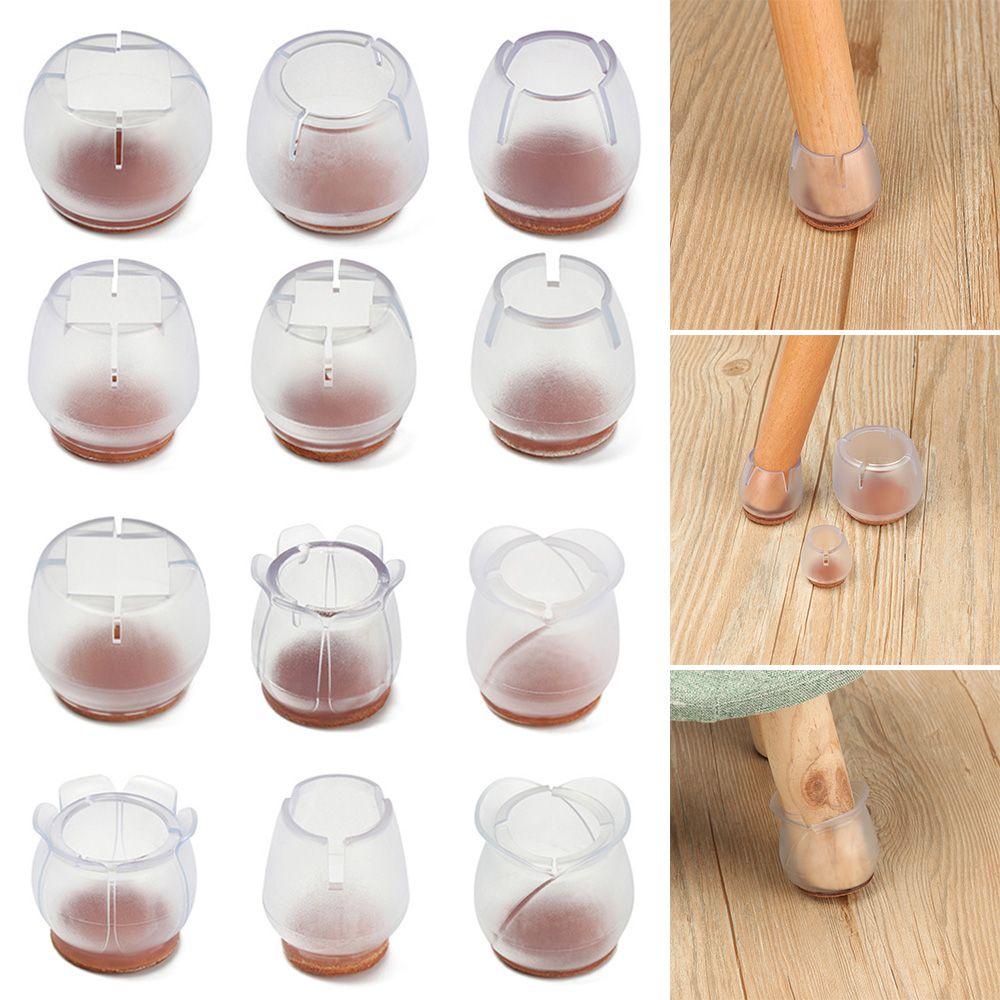 Bộ 4 Miếng Lót Chân Bàn Chống Trượt Không Gây Tiếng Ồn