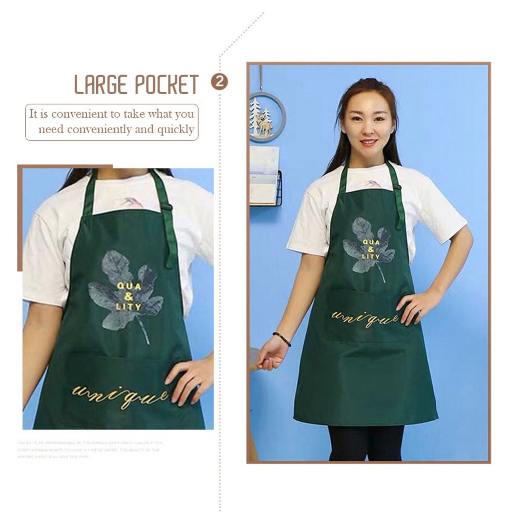 Tạp Dề Nấu Ăn Có Túi Tiện Dụng