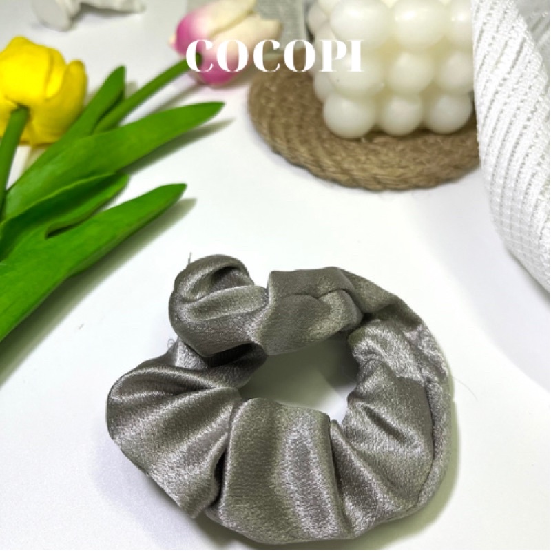 Dây cột tóc vải scrunchies đủ màu sắc Cocopi.accessories