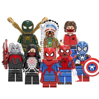 Đồ chơi lắp ráp mô hình nhân vật người nhện marvel