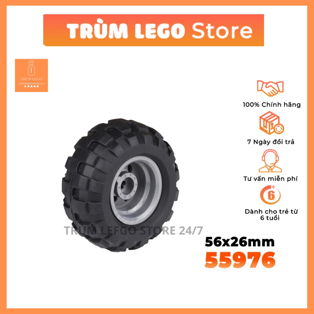 BÁNH XE LEGO TECHNIC BÁNH XE ĐỒ CHƠI NHIỀU KÍCH THƯỚC TƯƠNG THÍCH LEGO TECHNIC LEGO 9686 LEGO EDUCATION
