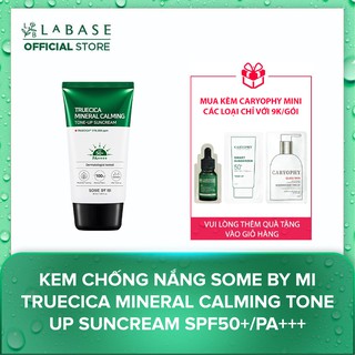 [Mẫu 2021] Kem Chống Nắng Some By Mi Truecica Mineral 100 Calming Tone Up Suncream 50PA++++ 50ml - Hàng nhập khẩu