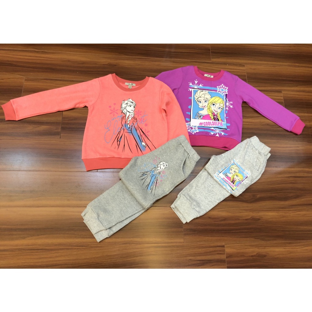 Bộ nỉ bông HM cho bé gái sz 9-14 (18-40kg)