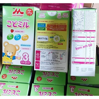 Sữa Morinaga số 3 Hương Dâu (Kodomil)