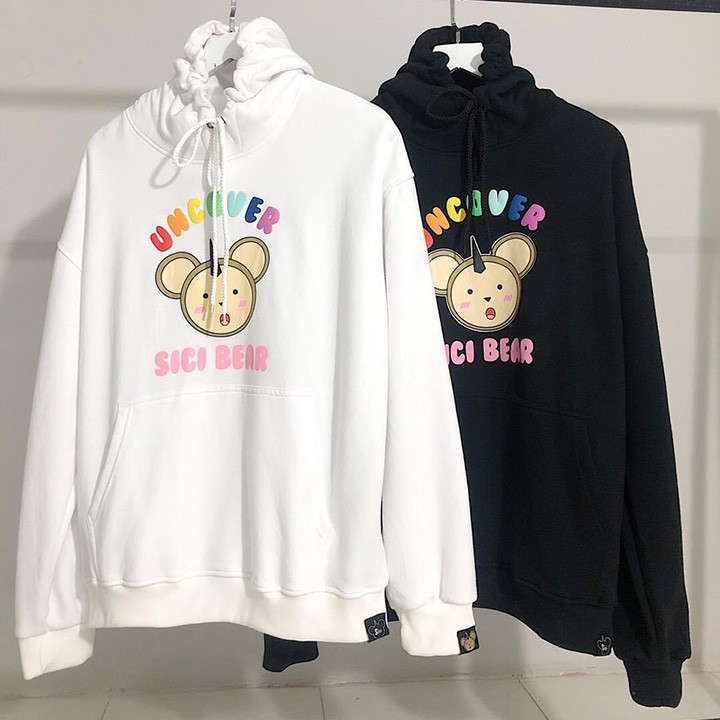 (Kho Sỉ) ÁO HOODIE - ÁO KHOÁC NỈ NGOẠI SICI BEAR (HD2200 - UNCOVER)