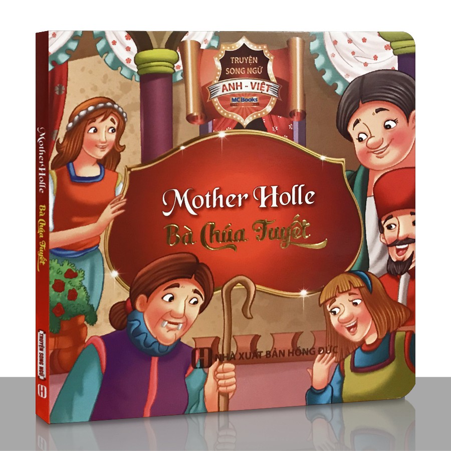 Sách - Truyện Song Ngữ Anh - Việt: Mother Holle - Bà Chúa Tuyết