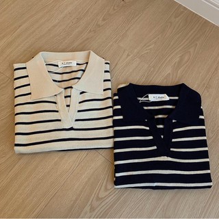 Áo polo len đan mỏng