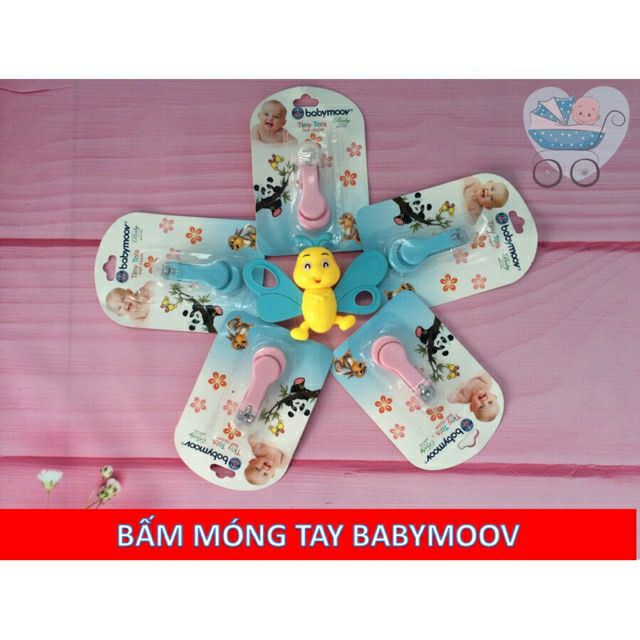 Bấm móng tay cho bé có vỉ ( BABYMOOV )