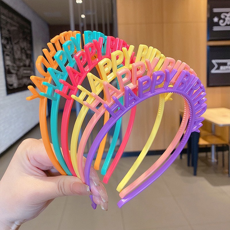 Bờm Nhựa HAPPY BIRTHDAY Sinh Nhật Free Size