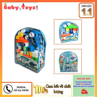 Đồ chơi xếp hình người bảo vệ thành phố cho bé