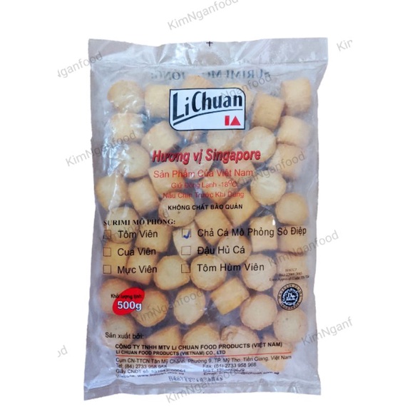 Sò điệp surimi Lichuan 500g