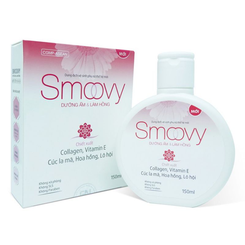 DUNG DỊCH VỆ SINH PHỤ NỮ SMOOVY 150ml