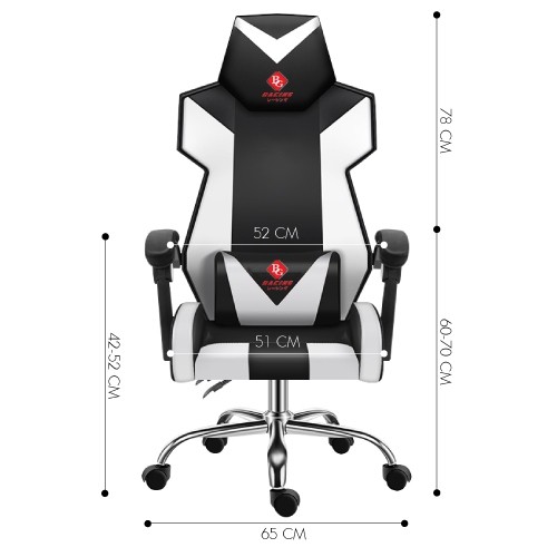 CHAIR19- Ghế livestream giá rẻ Model E05 ngả 135 độ gối MASSAGE