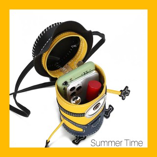 Túi tự đan Minion dễ thương - DIY (Set nguyên liệu)