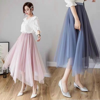 Chân váy xoè đuôi cá dài hàng đẹp Quảng Châu