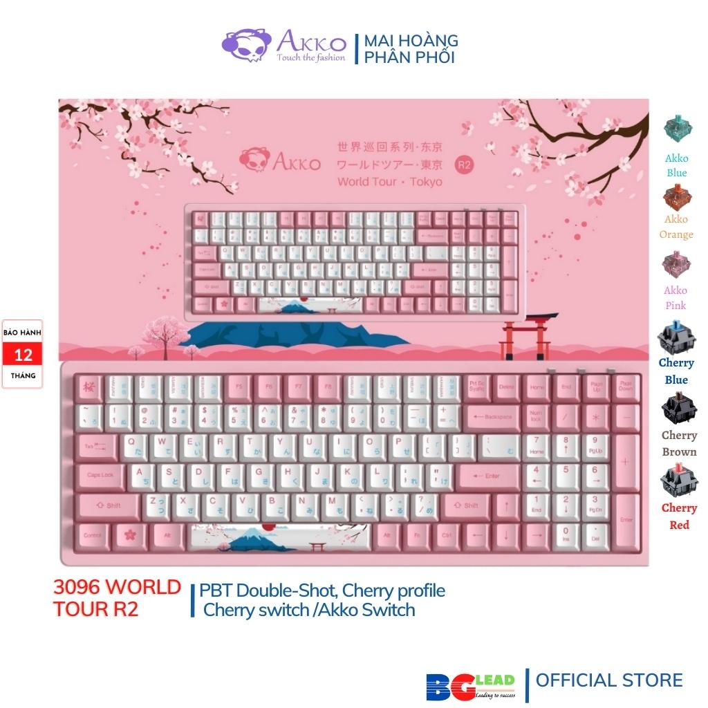 Bàn phím cơ AKKO 3096 - World Tour Tokyo R2