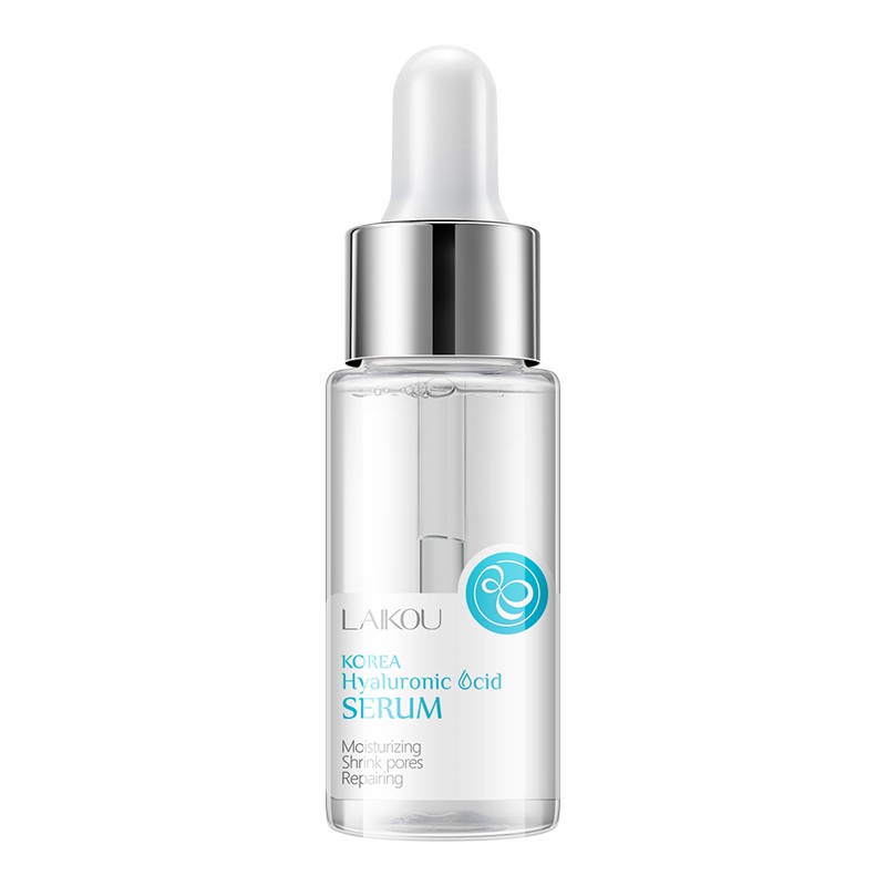 LAIKOU Hyaluronic Acid Serum dưỡng ẩm Essence Shrink Pores Anti-Aging Skin Care 17ml