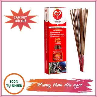 NHANG TRẦM HƯƠNG SẠCH, ÍT KHÓI, AN TOÀN CHO SỨC KHOẺ, HỘP 480 CÂY