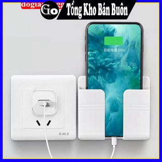 Kệ dán tường để điện thoại,điều khiển remote siêu tiện lợi - khay đựng điện thoại dán tường ~ THs sotre