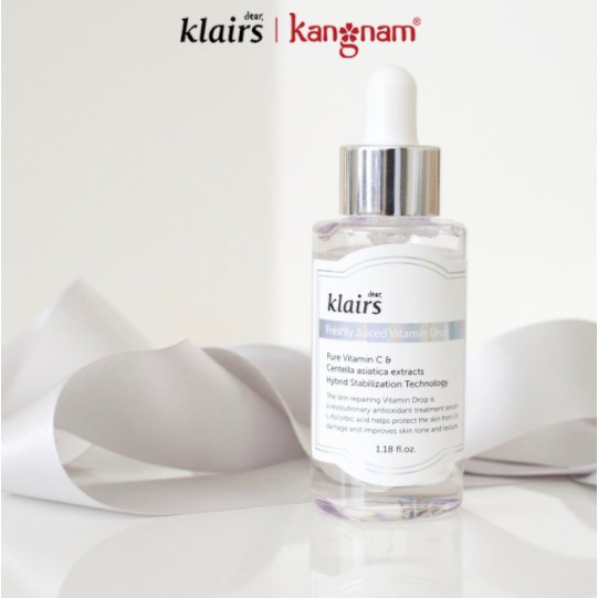 Combo Klairs Vitamin Duo Trial Kit (Klairs Vitamin Drop 35ml + Klairs Vitamin E Mask 15ml)