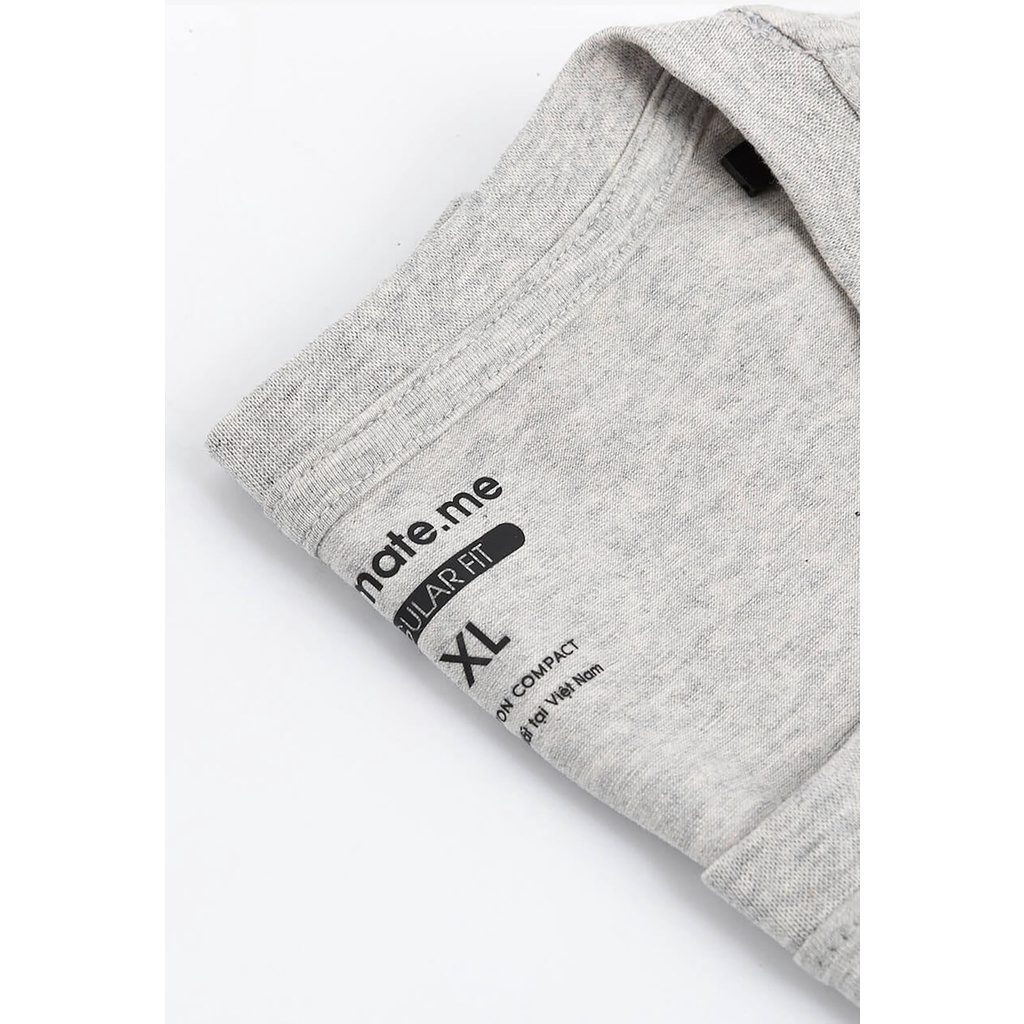 Áo thun nam Cotton Compact Premium chống nhăn màu XÁM Coolmate CW