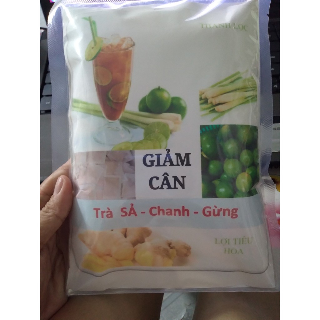 COMBO 30 GÓI Trà Giảm Cân Sả Chanh Gừng, GIÁ SỈ ƯU ĐÃI LỚN