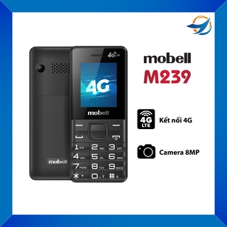 Điện thoại mobell m239 chính hãng 2 sim 4g bảo hành 6 tháng