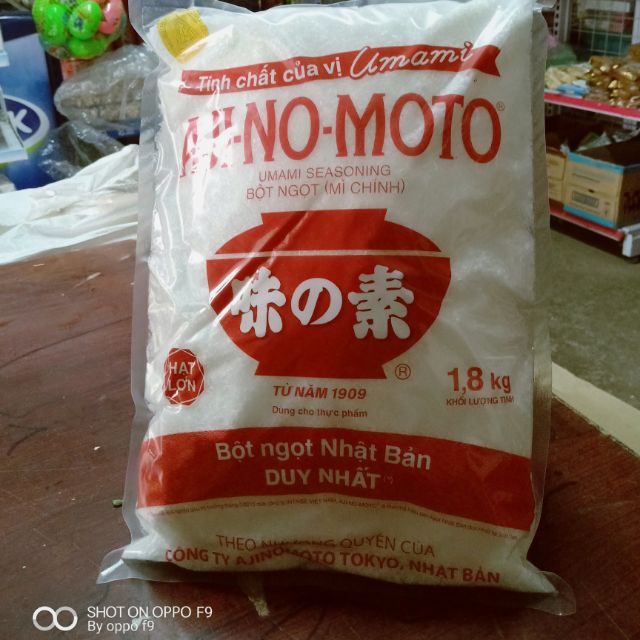 Mì chính Ajinomoto gói 1.8kg