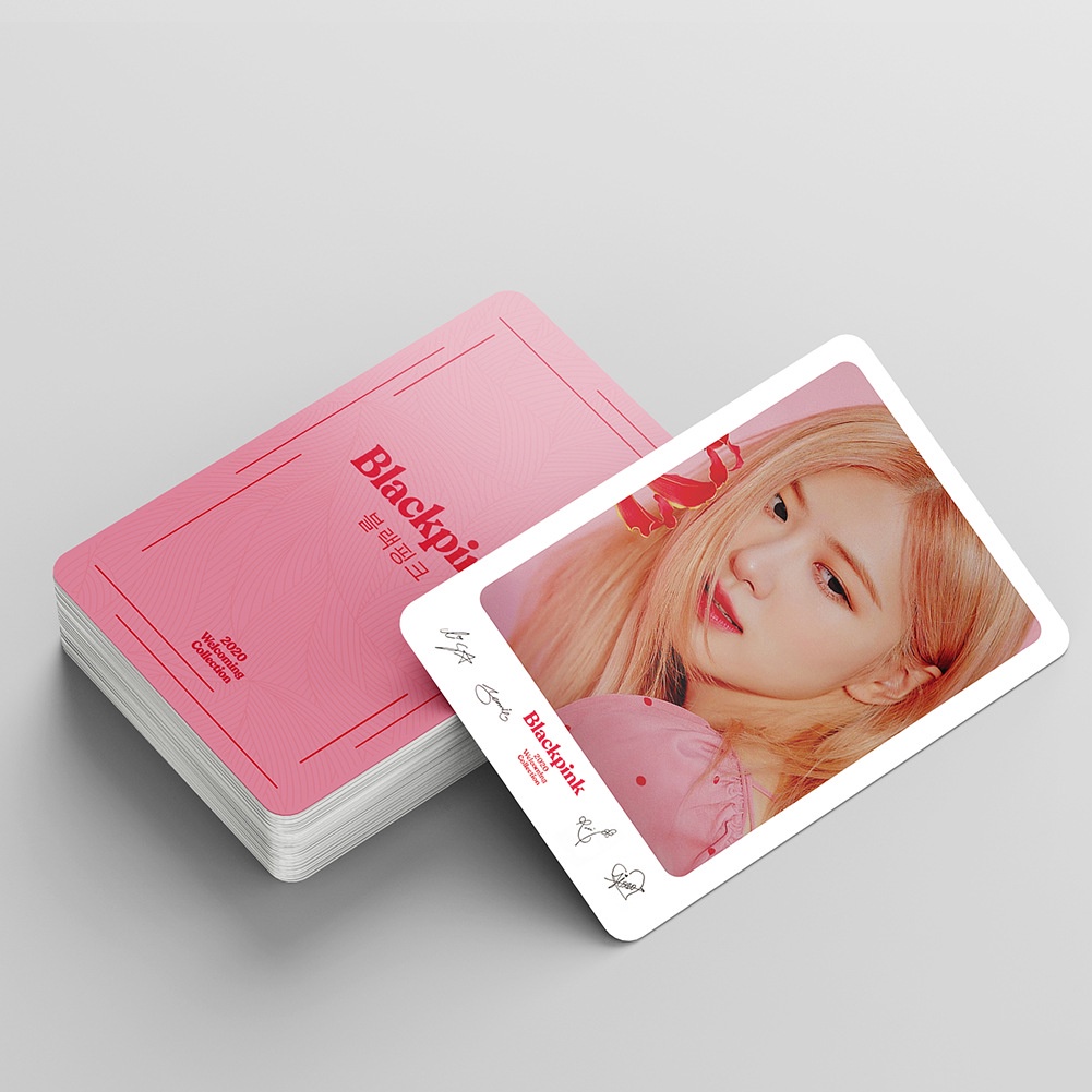 54 Thẻ Ảnh Lomo Nhóm Nhạc KPOP Blackpink 2020