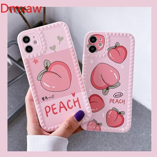 Ốp điện thoại tpu mềm hình quả đào cho Huawei Nova 8 7 Pro Se 6 5 Pro Honor 8x 9x 30 20 Pro Y7 Pro 2019