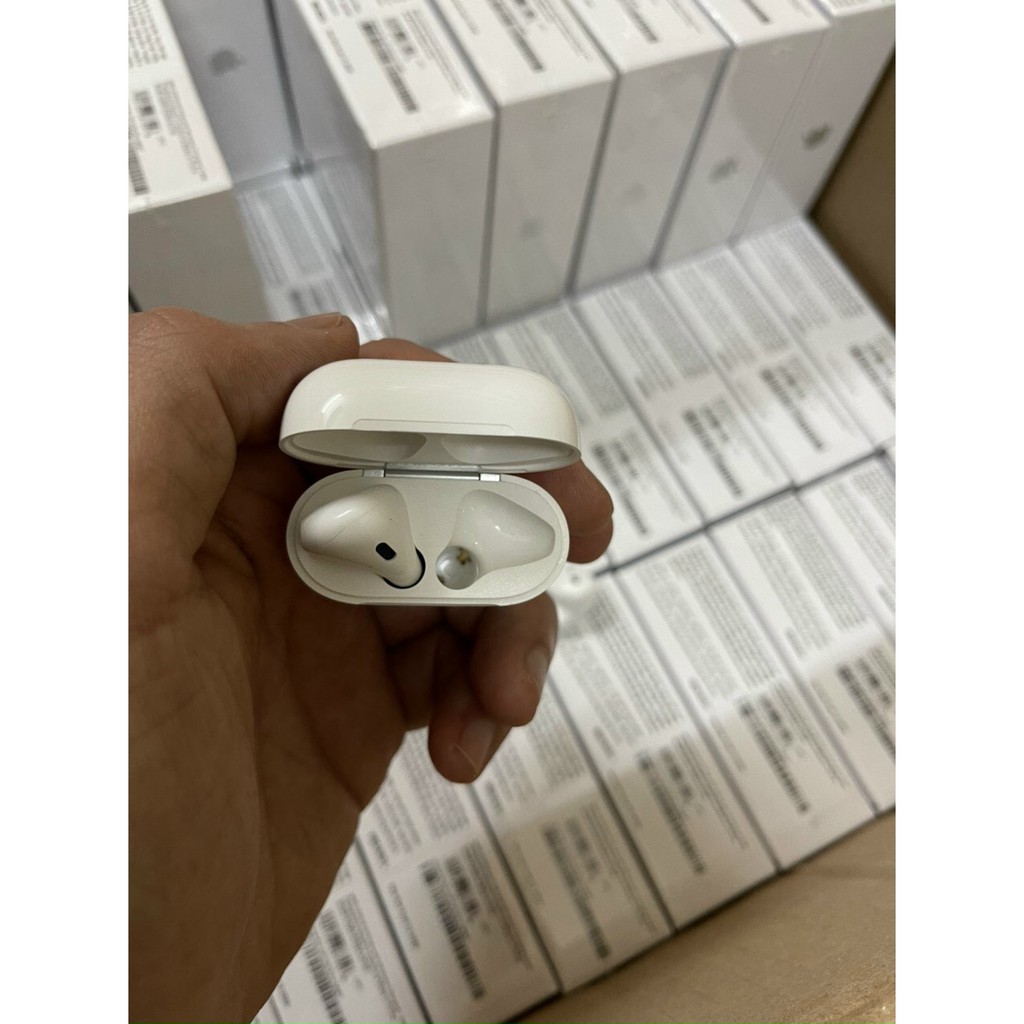 [Tai nghe Airpods 2 ]Tai Nghe Nhét tai bluetooth Không Dây Định Vị - Đổi Tên - Cảm Biến Chạm Dừng Nhạc Bản Cao Cấp