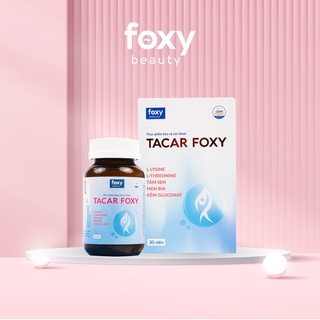 Liệu trình 2 tháng thực phẩm bảo vệ sức khỏe Tacar Foxy hỗ trợ ăn ngủ ngon A02 - Combo + Tặng 1 Tarca