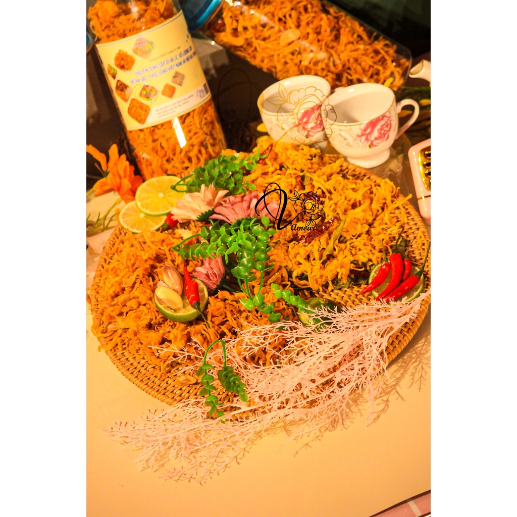 Khô gà lá chanh 300gr