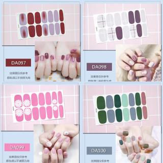 Miếng Dán Móng Tay Chống Thấm Nước Phong Cách Hàn Quốc