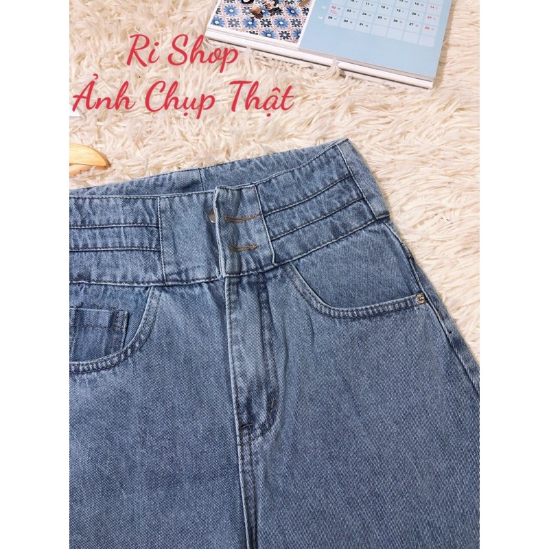 QUẦN JEAN BAGGY NỮ CẠP CAO LƯNG CÁ TÍNH MS 63 [CLIP THẬT] [FREESHIP] hàng loại 1, VẢI DÀY | BigBuy360 - bigbuy360.vn