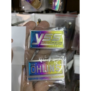 Logo dán chân phuộc titan vario tay ga