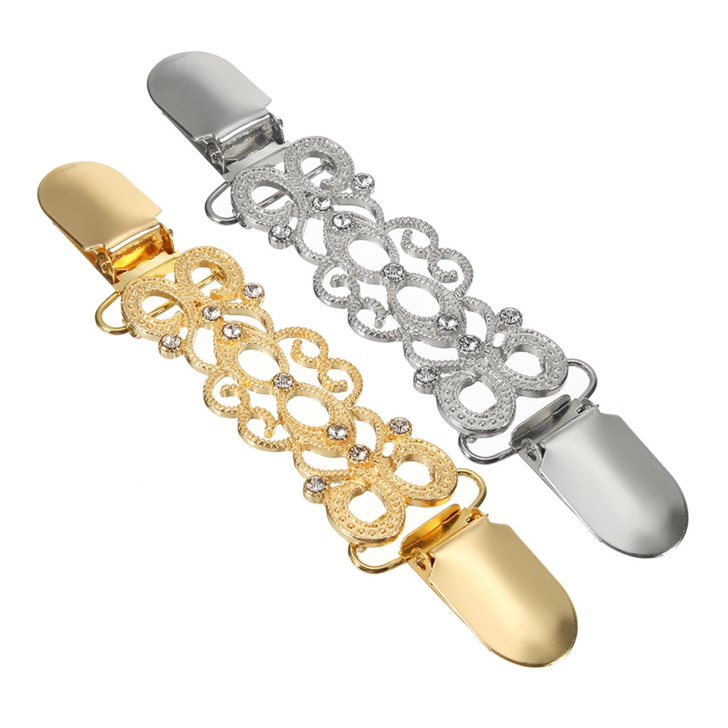 Kẹp cài áo ZANZEA bằng hợp kim màu vàng/ bạc thời trang dành cho nữ